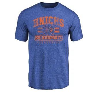 Men's New York Knicks Ariel Hukporti Royal Baseline T-Shirt