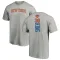 Men's New York Knicks Bernard King Ash Backer T-Shirt