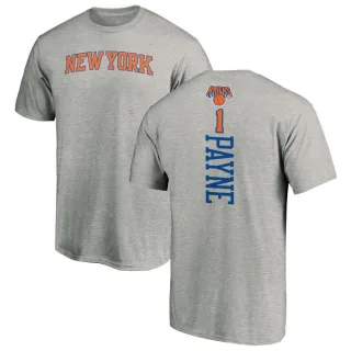 Men's New York Knicks Cameron Payne Ash Backer T-Shirt