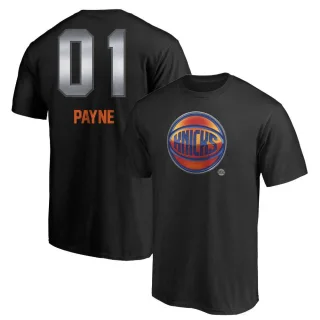 Men's New York Knicks Cameron Payne Black Midnight Mascot T-Shirt