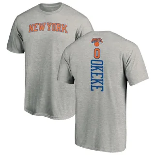 Men's New York Knicks Chuma Okeke Ash Backer T-Shirt