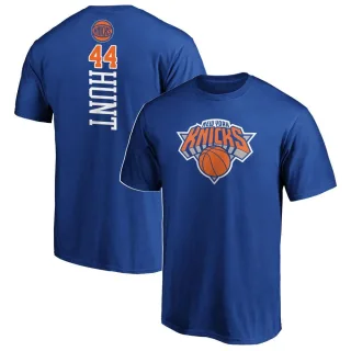 Men's New York Knicks Feron Hunt Royal Backer T-Shirt