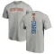 Men's New York Knicks John Starks Ash Backer T-Shirt