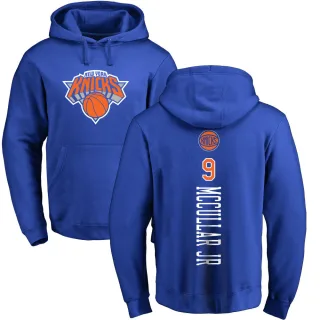 Men's New York Knicks Kevin McCullar Jr. Royal Branded Backer Pullover Hoodie