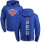 Men's New York Knicks Phil Jackson Royal Branded Backer Pullover Hoodie