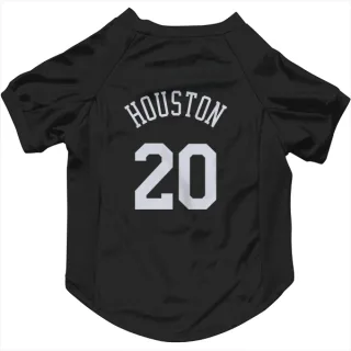 New York Knicks Allan Houston Black  Dog & Cat Pet Jersey