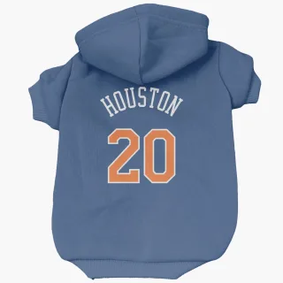 New York Knicks Allan Houston Blue  Dog & Cat Pet Hoodie