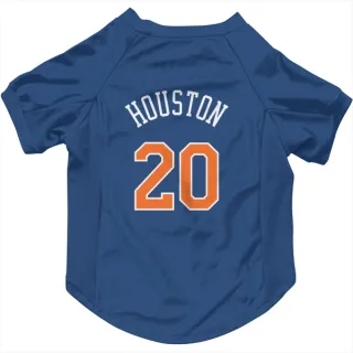 New York Knicks Allan Houston Blue  Dog & Cat Pet Jersey