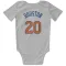 New York Knicks Allan Houston White  Newborn & Infant Bodysuit