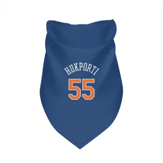 New York Knicks Ariel Hukporti Blue  Dog & Cat Pet Bandana