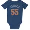 New York Knicks Ariel Hukporti Blue  Newborn & Infant Bodysuit