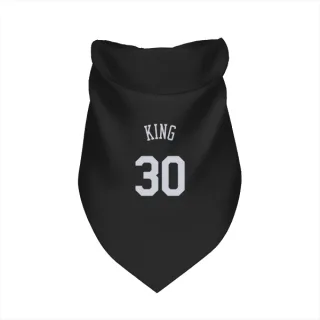 New York Knicks Bernard King Black  Dog & Cat Pet Bandana