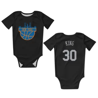 New York Knicks Bernard King Black  Newborn & Infant Bodysuit