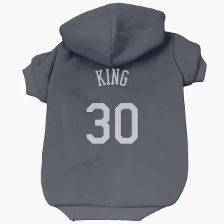 New York Knicks Bernard King Navy  Dog & Cat Pet Hoodie