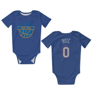 New York Knicks Boo Buie Blue  White Newborn & Infant Bodysuit