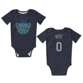 New York Knicks Boo Buie Navy  Newborn & Infant Bodysuit