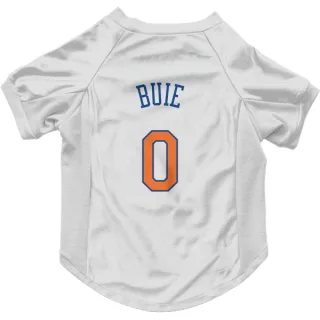 New York Knicks Boo Buie White  Dog & Cat Pet Jersey