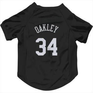 New York Knicks Charles Oakley Black  Dog & Cat Pet Jersey