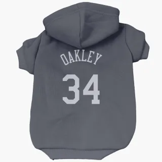 New York Knicks Charles Oakley Navy  Dog & Cat Pet Hoodie