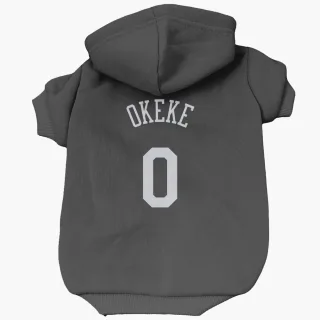 New York Knicks Chuma Okeke Black  Dog & Cat Pet Hoodie