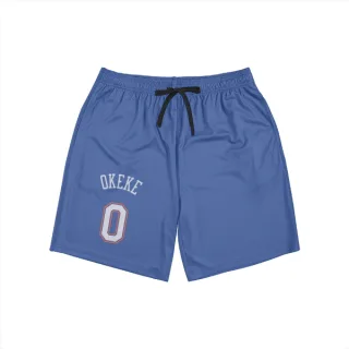 New York Knicks Chuma Okeke Blue  White Unisex Shorts