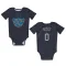 New York Knicks Chuma Okeke Navy  Newborn & Infant Bodysuit