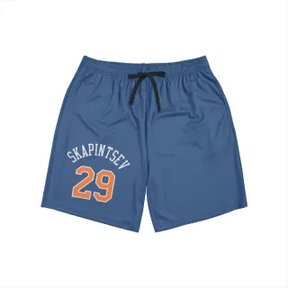 New York Knicks Dmytro Skapintsev Blue  Unisex Shorts