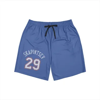 New York Knicks Dmytro Skapintsev Blue  White Unisex Shorts