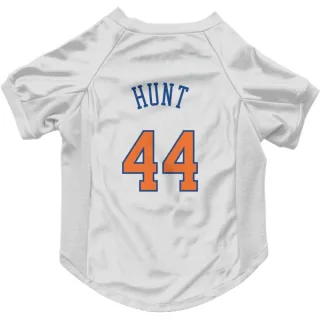 New York Knicks Feron Hunt White  Dog & Cat Pet Jersey