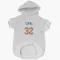 New York Knicks Karl-Anthony Towns White  Dog & Cat Pet Hoodie