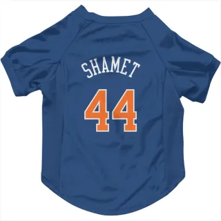 New York Knicks Landry Shamet Blue  Dog & Cat Pet Jersey