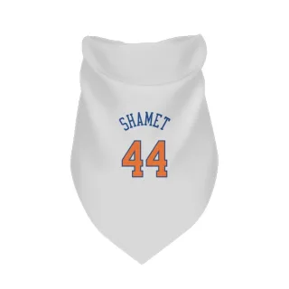 New York Knicks Landry Shamet White  Dog & Cat Pet Bandana