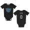 New York Knicks Matt Ryan Black  Newborn & Infant Bodysuit