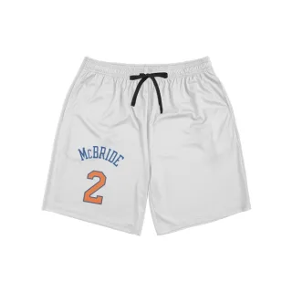 New York Knicks Miles McBride White  Unisex Shorts