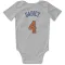 New York Knicks Pacome Dadiet White  Newborn & Infant Bodysuit