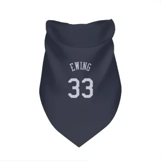 New York Knicks Patrick Ewing Navy  Dog & Cat Pet Bandana