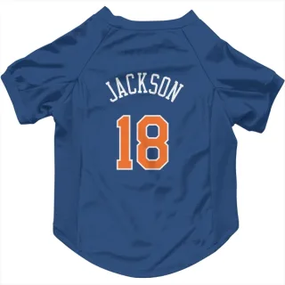 New York Knicks Phil Jackson Blue  Dog & Cat Pet Jersey