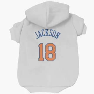 New York Knicks Phil Jackson White  Dog & Cat Pet Hoodie