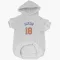 New York Knicks Phil Jackson White  Dog & Cat Pet Hoodie