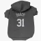 New York Knicks Ron Baker Black  Dog & Cat Pet Hoodie