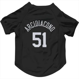 New York Knicks Ryan Arcidiacono Black  Dog & Cat Pet Jersey