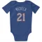 New York Knicks T.J. Warren Blue  White Newborn & Infant Bodysuit