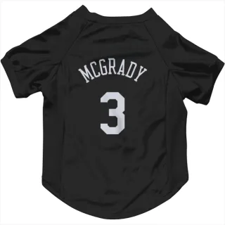 New York Knicks Tracy Mcgrady Black  Dog & Cat Pet Jersey