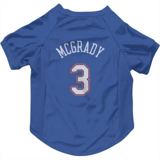 New York Knicks Tracy Mcgrady Blue  White Dog & Cat Pet Jersey