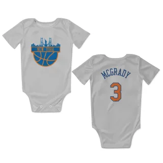 New York Knicks Tracy Mcgrady White  Newborn & Infant Bodysuit