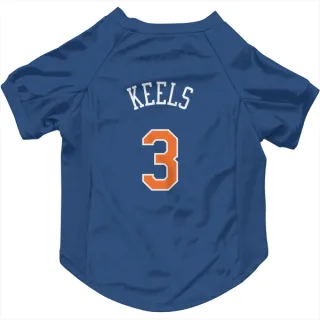 New York Knicks Trevor Keels Blue  Dog & Cat Pet Jersey