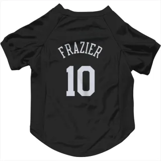 New York Knicks Walt Frazier Black  Dog & Cat Pet Jersey