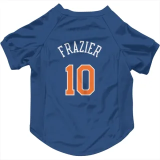 New York Knicks Walt Frazier Blue  Dog & Cat Pet Jersey