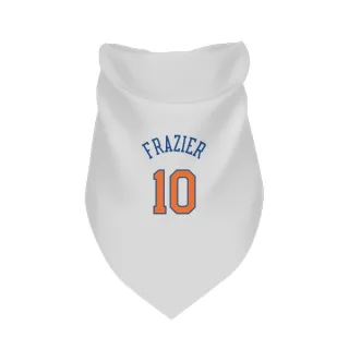 New York Knicks Walt Frazier White  Dog & Cat Pet Bandana