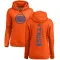 Women's New York Knicks Anthony Mason Orange Branded One Color Backer Pullover Hoodie